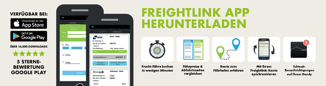 Freightlink App German