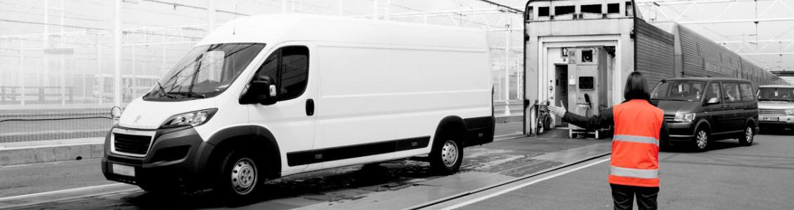 Eurotunnel van