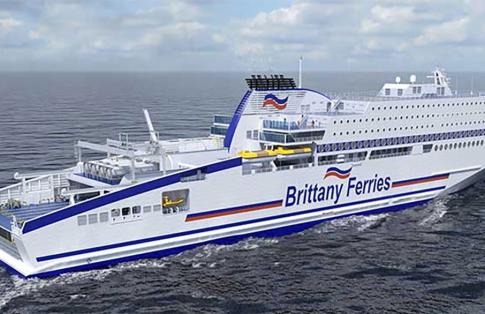 Brittany Ferries Honfleur LNG ferry